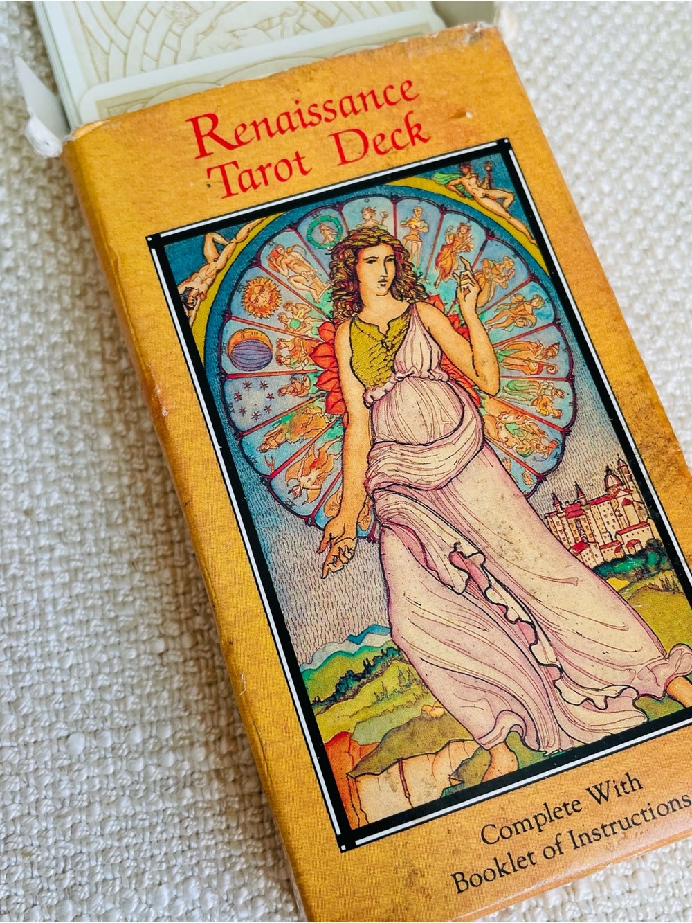 Vintage 1997 Renaissance Tarot Cards Deck w/Instructions - Picture 2 of 8